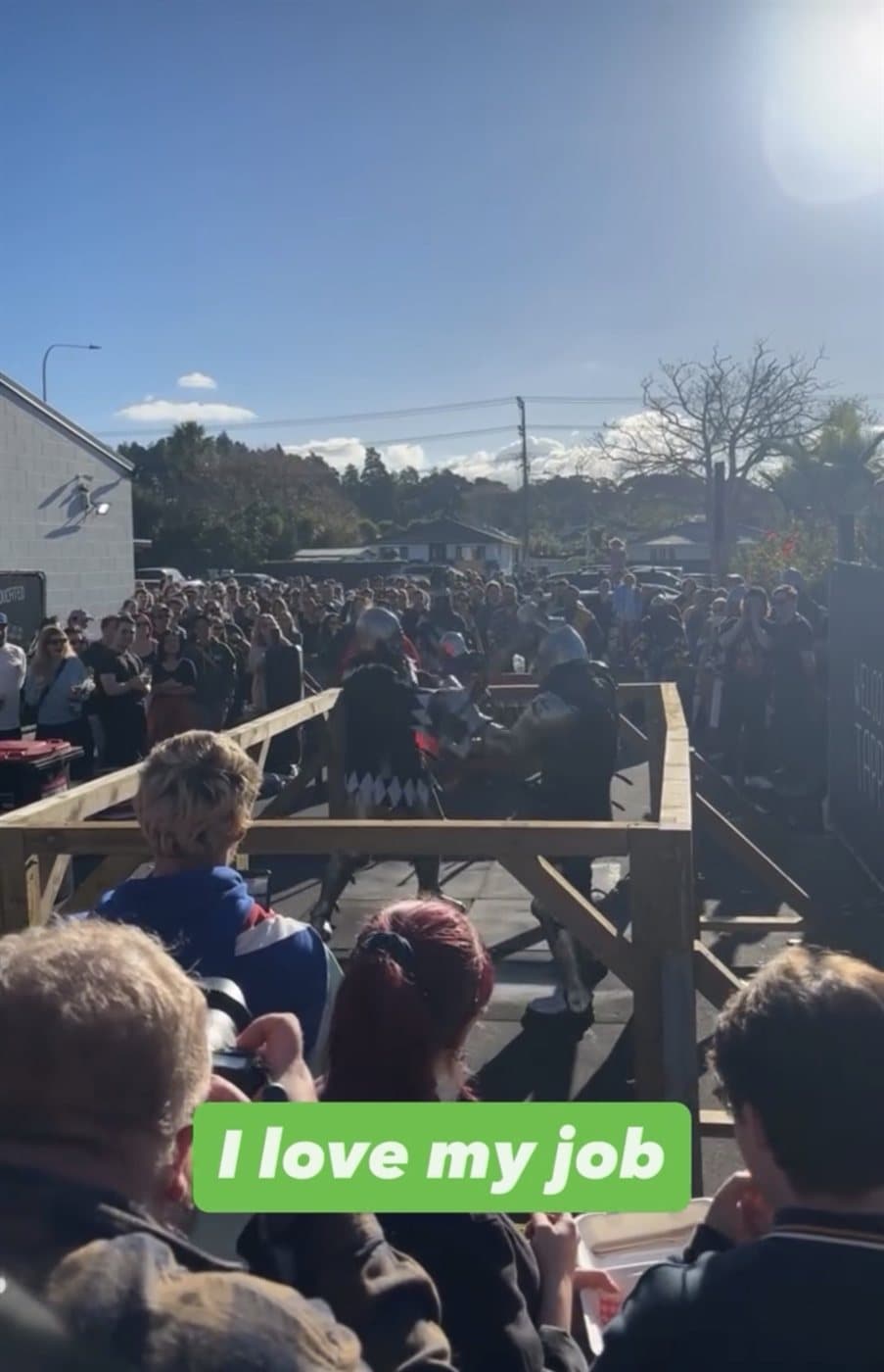 Crowd at a Burchie’s event